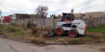 Trabajos semanales de la Coordinación de Higiene Urbana de Tres Arroyos