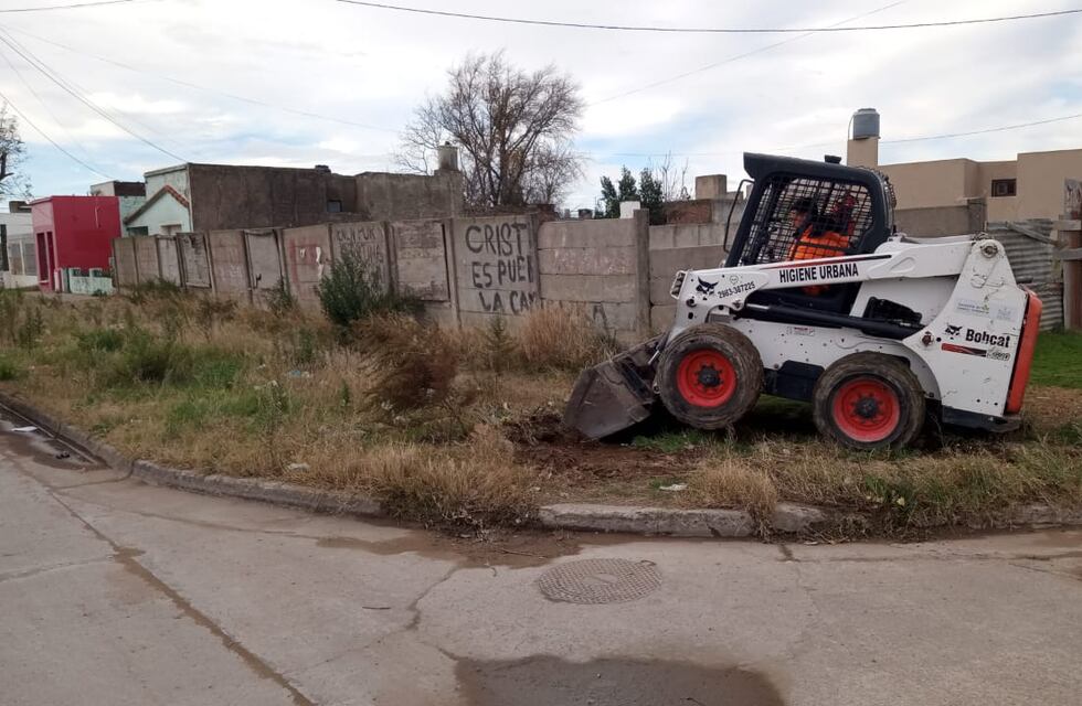 Trabajos semanales de la Coordinación de Higiene Urbana de Tres Arroyos