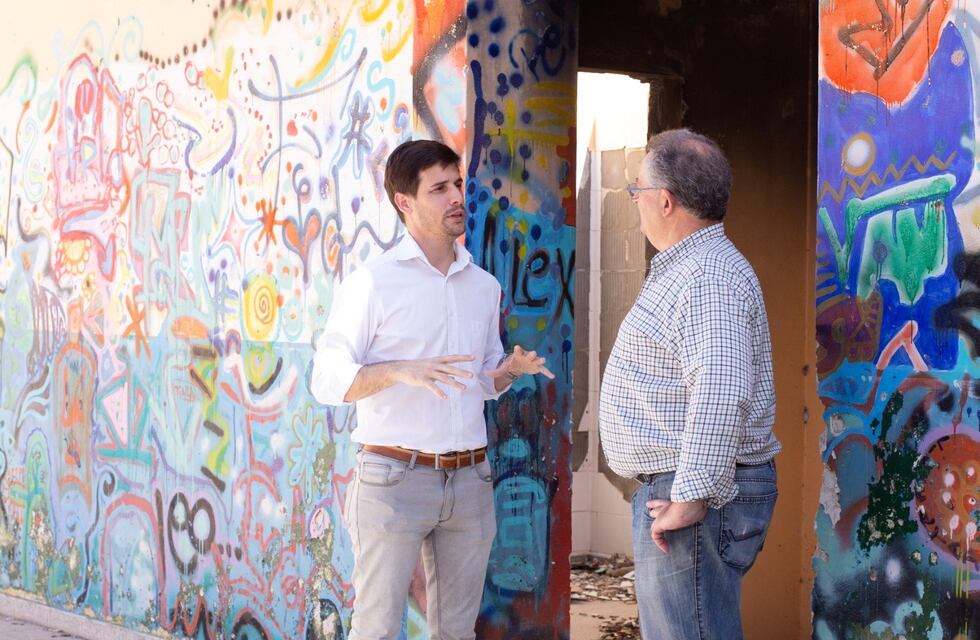 Queja de Leo Viotti por el derrumbe del exSUM del barrio Barranquitas