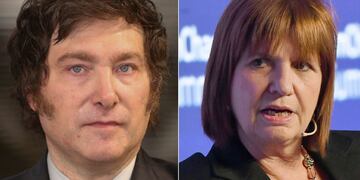 Javier Milei y Patricia Bullrich