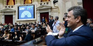 El ranking de las transferencias por habitante está encabezado por Tierra del Fuego, la provincia menos habitada de la Argentina.
Foto prensa diputados