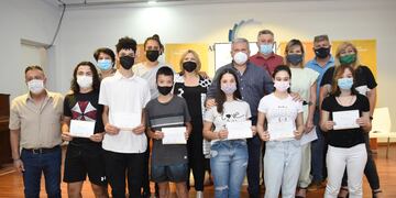 Deportistas reconocidos en Arroyito