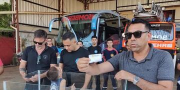 Bomberos de Puerto Iguazú realizaron un sorteo de 1 millón de pesos.