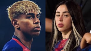 Lamine Yamal y Nicki Nicole