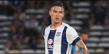Juan Camilo Portilla, volante de Talleres (Gentileza)