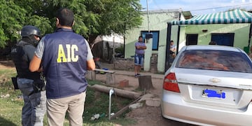 Operativo en Tostado para detener a una persona, sospechosa de una tentativa de homicidio