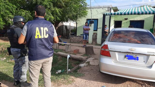 Operativo en Tostado para detener a una persona, sospechosa de una tentativa de homicidio