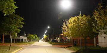 Nuevas luces en el barrio Mora