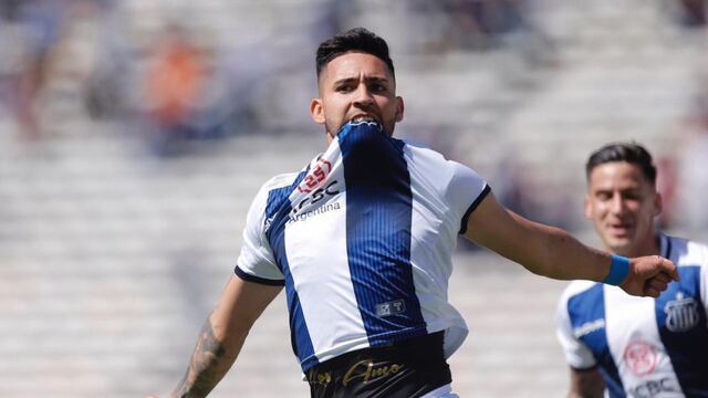 ¿Vuele a a gritar goles con la camiseta de Talleres? Es el deseo de Nahuel Bustos. (archivo La Voz).