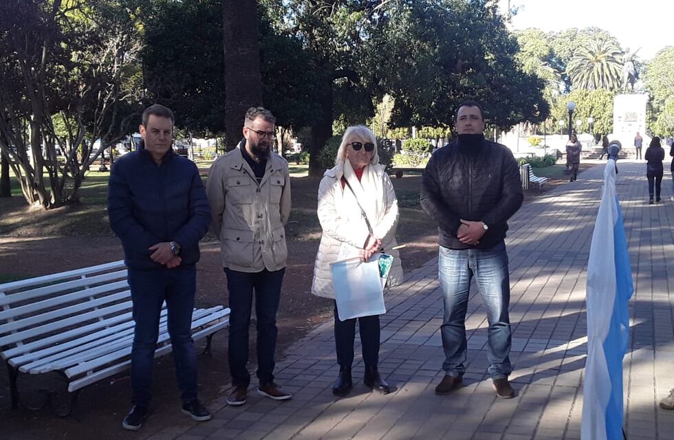 El campo se manifestó en la Plaza 25 de Mayo
