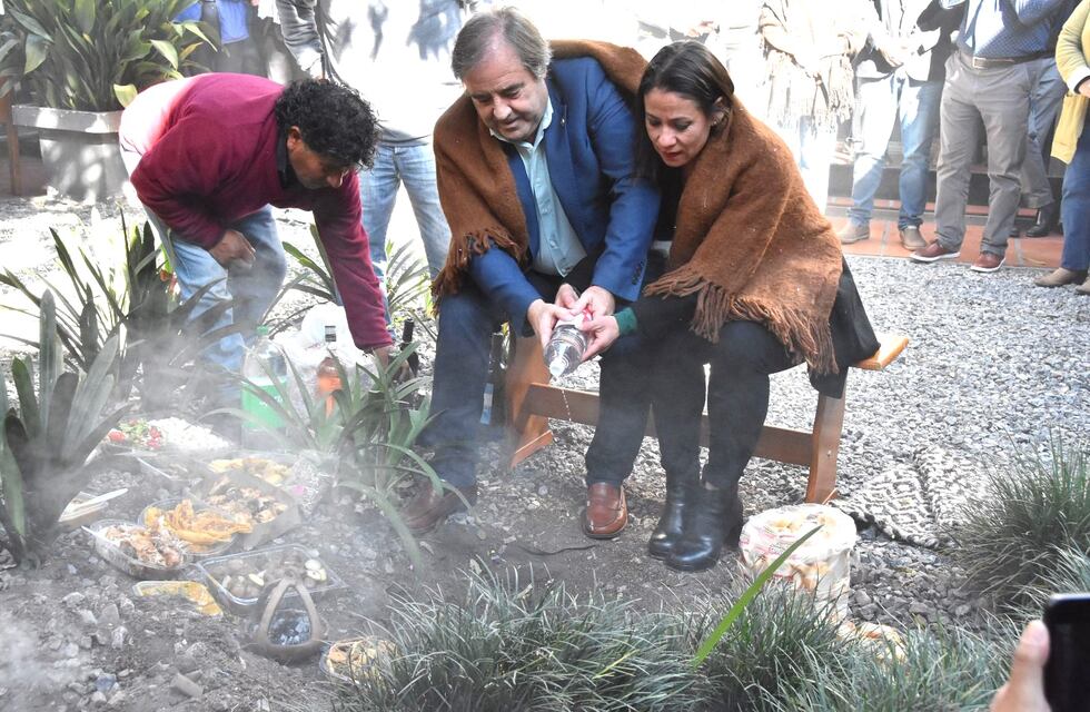 “La tierra nos da sabiduría y fuerza para cumplir nuestra tarea”, agradeció Bernis