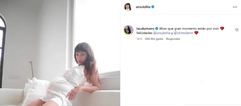 El mensaje de Calu Rivero para el Chino Darín y Úrsula Corberó por el embarazo