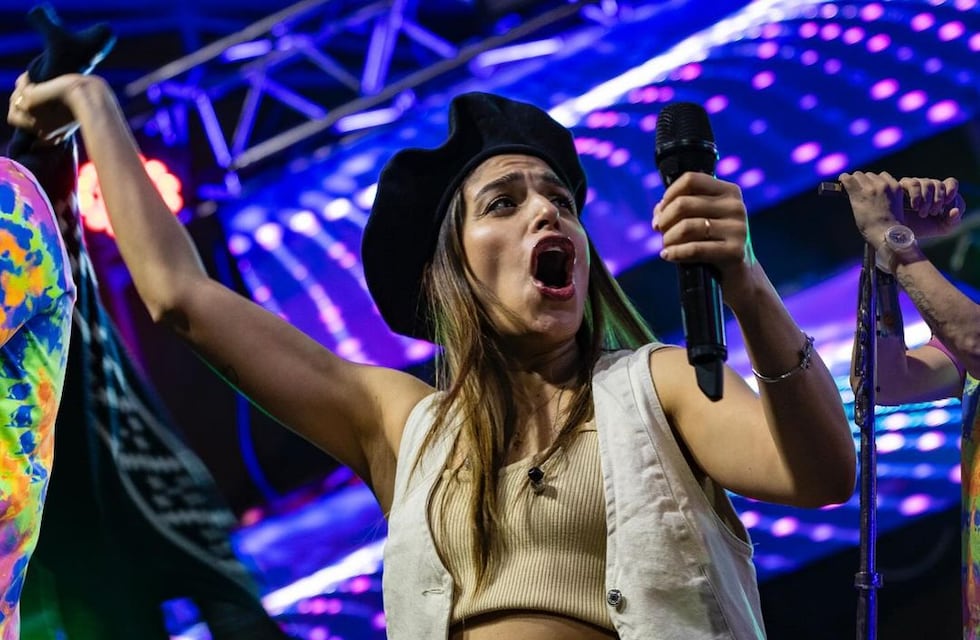 Euge Quevedo interpretó una chacarera, tocó la guitarra y se ganó la ovación del público