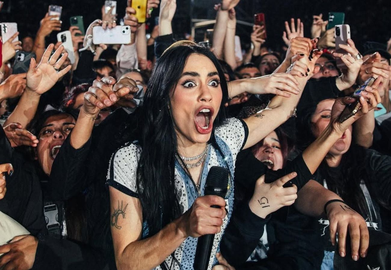 Pura emoción: Lali Espósito se quebró al enterarse que agotó su quinto show en Vélez este año