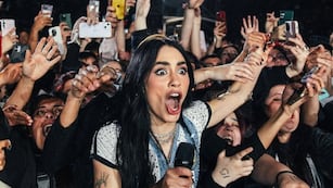 Pura emoción: Lali Espósito se quebró al enterarse que agotó su quinto show en Vélez este año