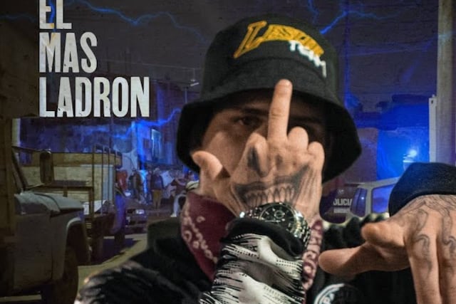 Federico Bellavigna, el cantante conocido como "El Más Ladrón", que está prófugo de la policía.