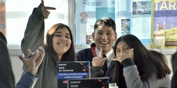 Estudiantes del nivel secundario de Jujuy.