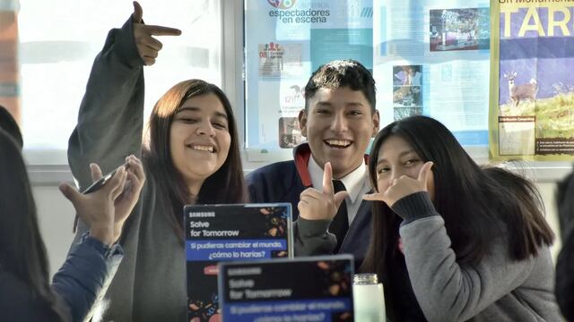 Estudiantes del nivel secundario de Jujuy.