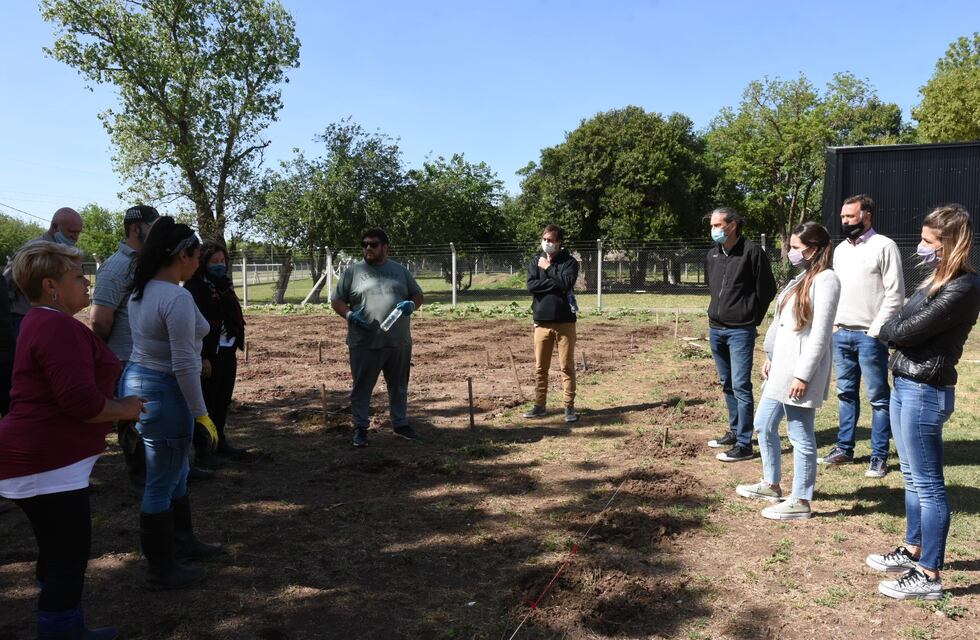 Avanza la huerta comunitaria del DIAT