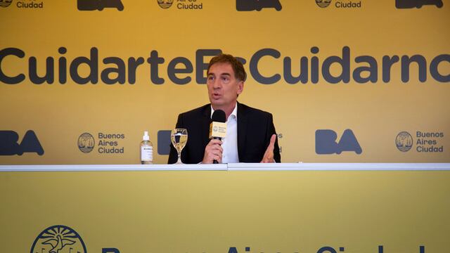 Diego Santilli insistió: "No está restringida la movilidad en la Ciudad de Buenos Aires" (Foto: GCBA)