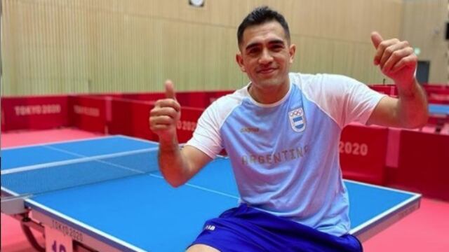 Gastón Alto, a horas de su debut en tenis de mesa, manifestó su alegría y confianza en estos Juegos Olímpicos de Tokio.