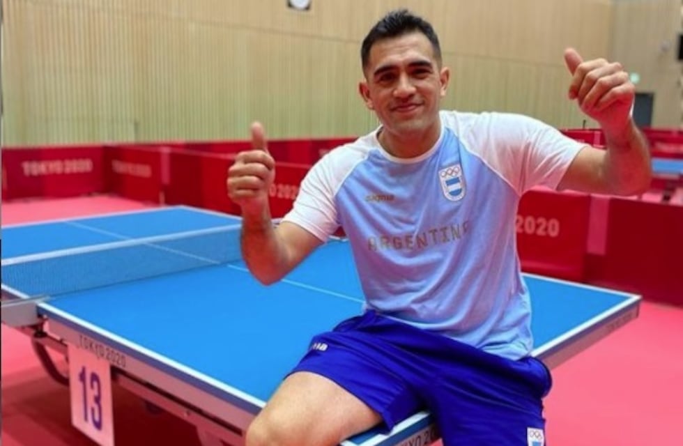 Juegos Olímpicos: el mendocino Gastón Alto y toda la confianza para el debut en tenis de mesa