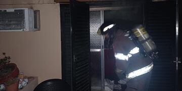 Incendio en el barrio 30 de Octubre