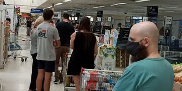 La suba en alimentos y bebidas fue una de las que tuvo mayor incidencia. (Víctor Ruben)