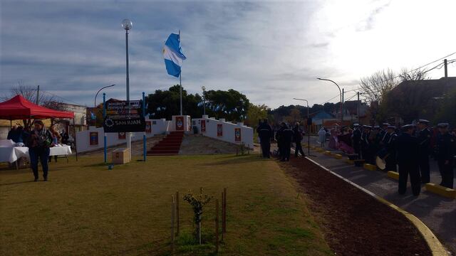 Acto por el 460° aniversario de la provincia de San Juan.