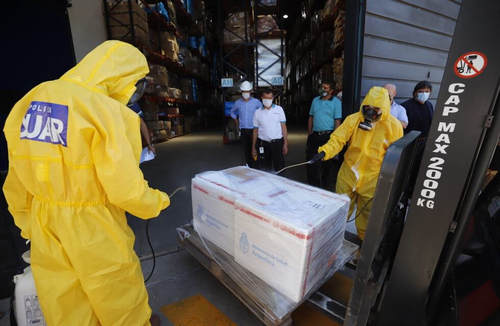 Llegó a Córdoba el segundo componente de la Sputnik V