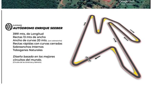 Eldorado podrá gozar del Autódromo listo en 2023.
