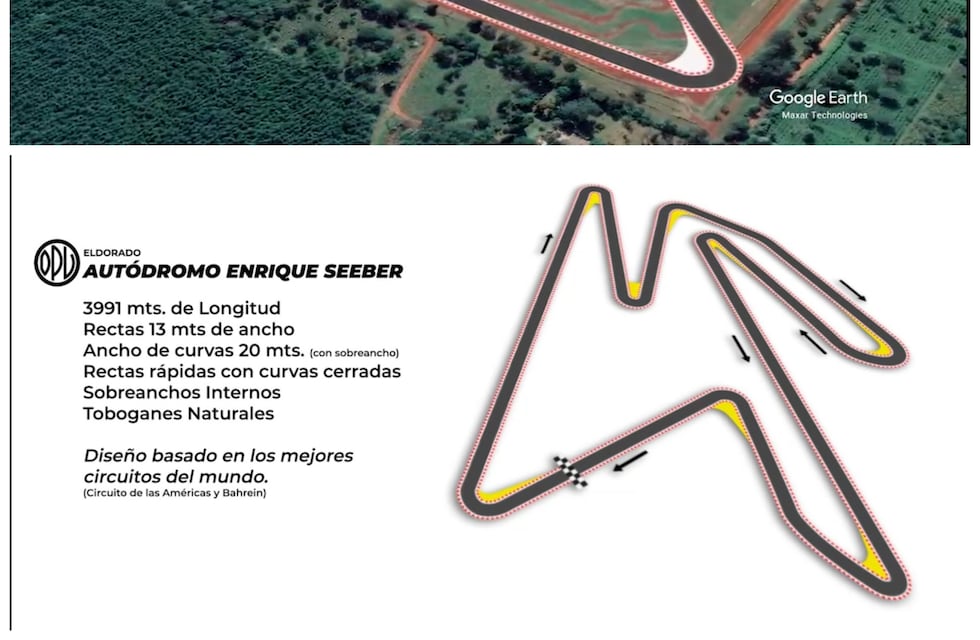 Eldorado podrá gozar del Autódromo listo en 2023