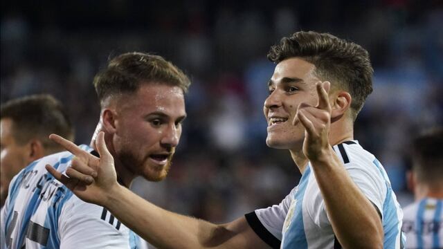 Julián Álvarez tuvo un gran Mundial en Qatar y se ganó un lugar en la lista. (Gentileza Clarín)