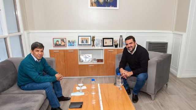 El Intendente mantuvo un encuentro con el Presidente del Consejo Deliberante donde decidieron solicitar a la Legislatura Provincial la sanción de una ley de goteo diario de coparticipación