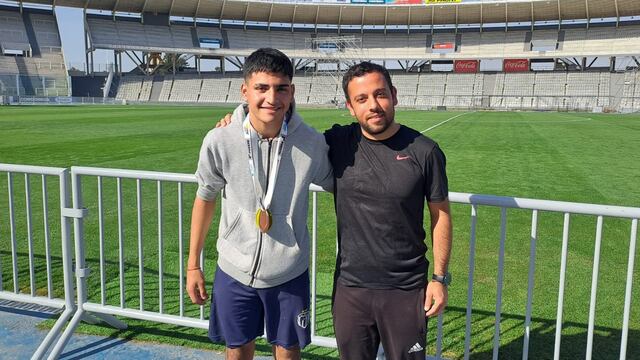 Atleta de Tránsito en el Kempes