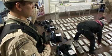 La cocaína hallada por Prefectura en la ría ascendió a 170 kilos