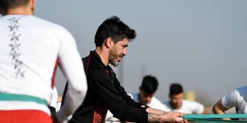 El capitán rojinegro fue al banco en el partido con Huracán y entró en el segundo tiempo.
