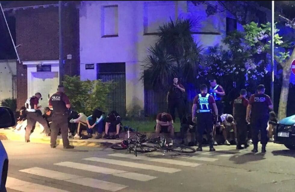 Graves inicidentes entre estudiantes por el festejo del “Último último día” en Saavedra: hubo botellazos, heridos y detenidos