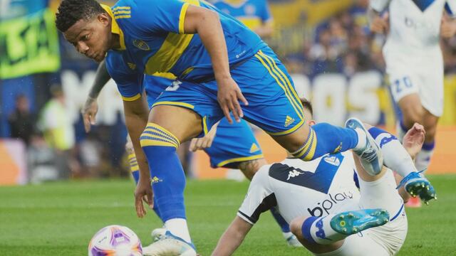 Boca le ganó a Vélez 1-0. Foto: @BocaJrsOficial