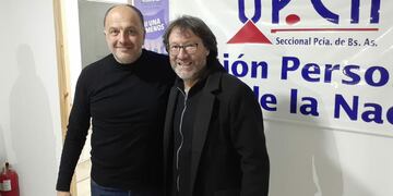 Pablo Garate y Adolfo Olivera