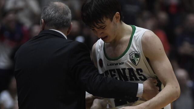 Atenas perdió con San Lorenzo y descendió en la Liga Nacional. (Federico López Claro)