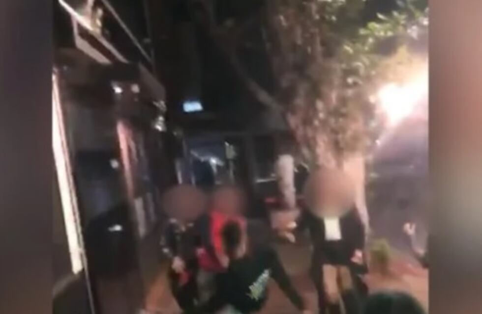 Pelea callejera en Posadas: cuatro individuos detenidos