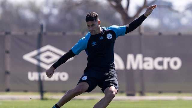 Por una contractura, el "Yacaré" Leonardo Morales es duda en Belgrano.
