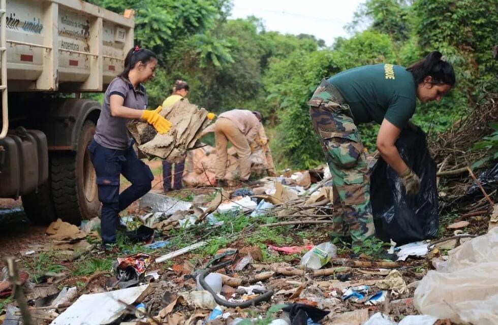 San Pedro: preocupación por la acumulación de basura en el Parque Provincial Araucaria