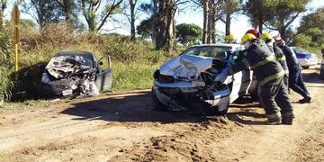 Violento choque en cercanías de Plaza San Francisco