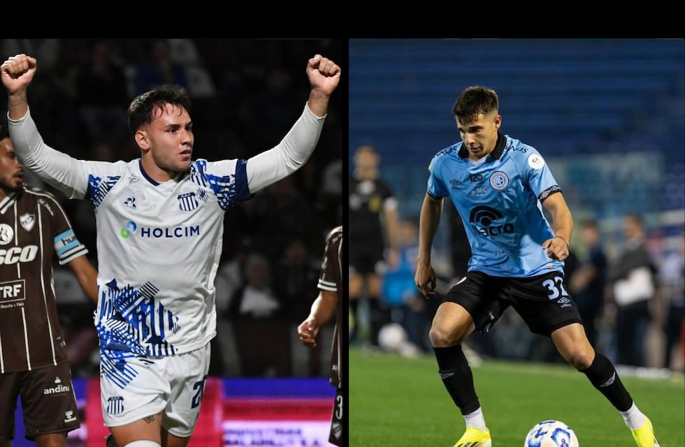 Augusto Schott y Julián Navilla, los de Arroyito, en el clásico del fútbol cordobés