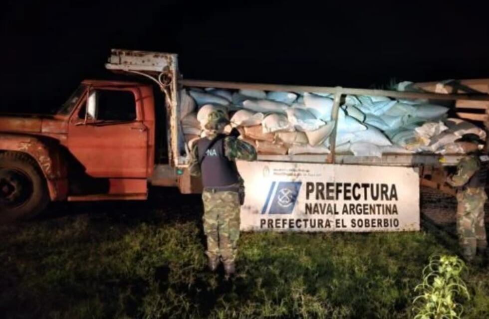 Incautan contrabando de maíz en El Soberbio