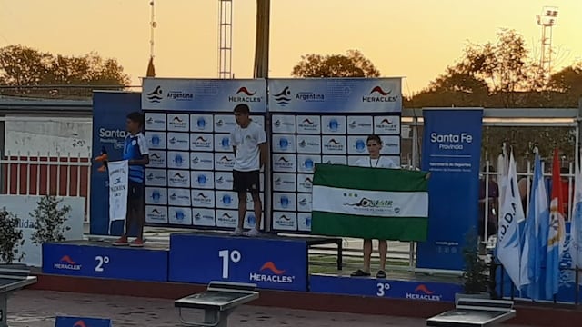 Fabricio Grumelli natación Arroyito