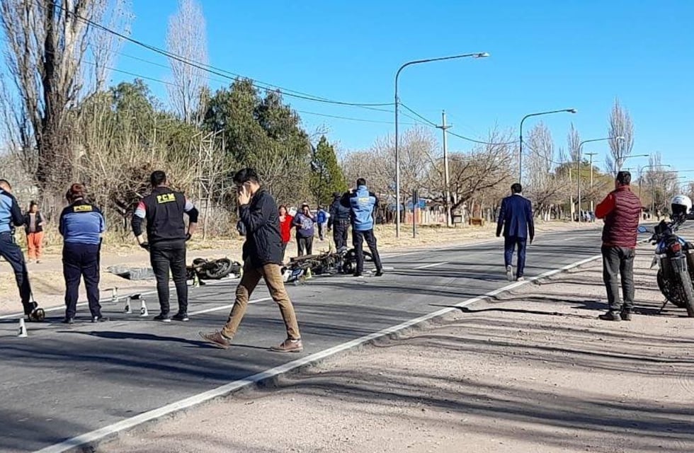 Murió la mujer de 32 años que protagonizó el choque frontal entre dos motos