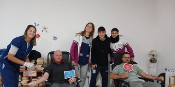 Exitosa campaña de donación de sangre en Claromecó